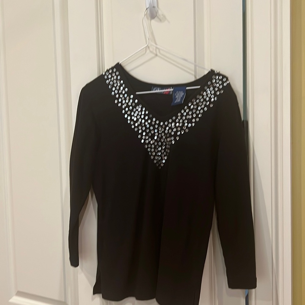 Women vintage long sleeve top